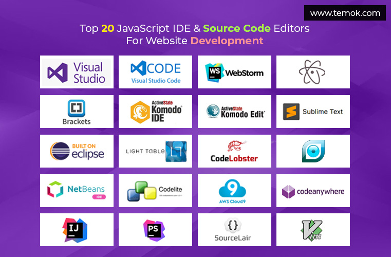 Top 20 JavaScript IDE & Source Code Editors For Website Development