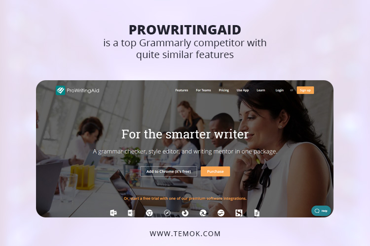 Grammarly alternatives: ProWritingAid