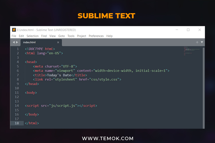 Sublime Text vs VSCode , About Sublime Text