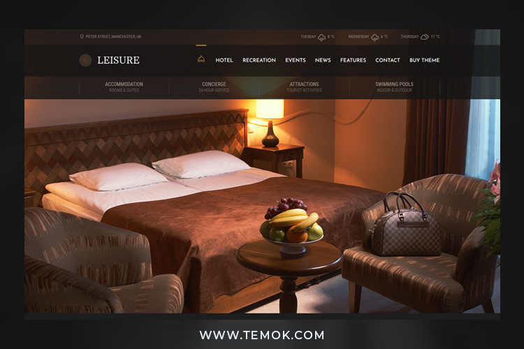 Themes for Hotel Rooms, leisure