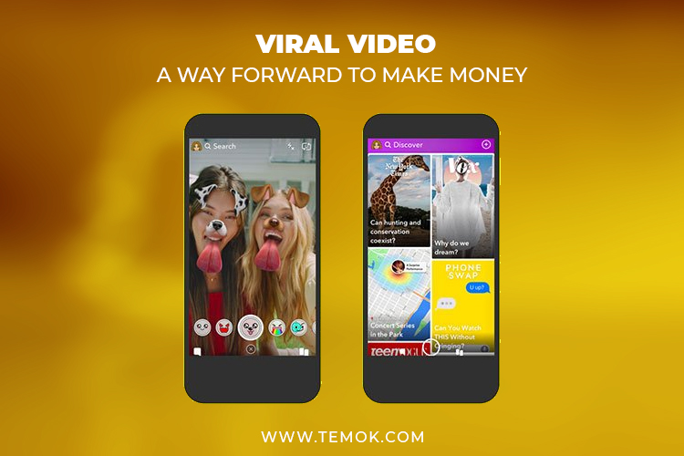 how to make money on Snapchat : Make a video go viral