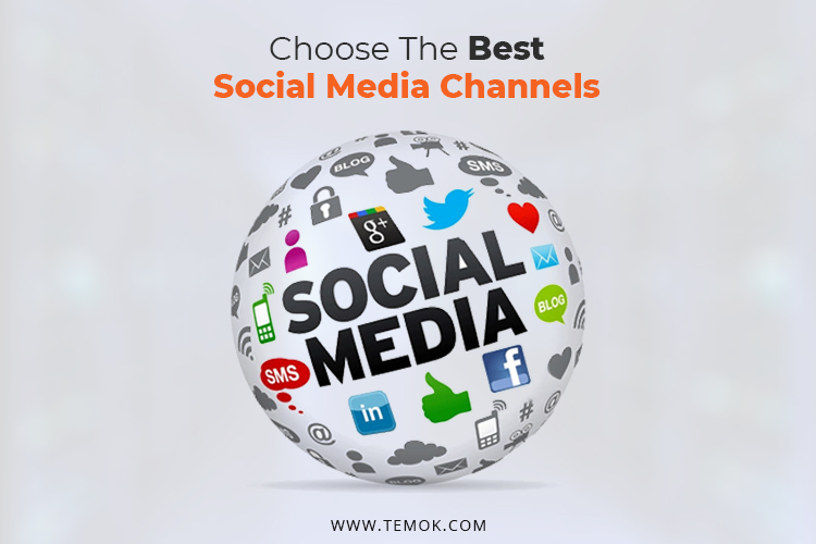Social Media ; choose the best social media channels to attract followers