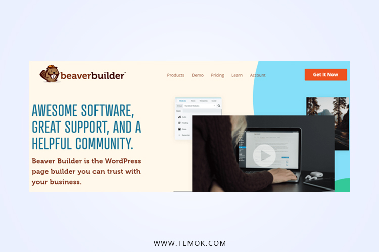 Elementor Alternatives ; Beaver Builder