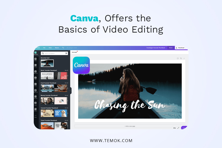Free Video Editing Software ; Canva 